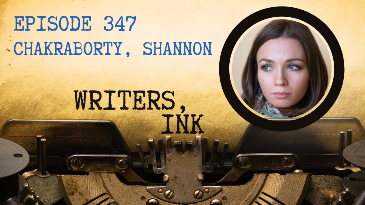 Writers, Ink Podcast: Episode 347 – The case of the mysterious chewed pen cap with Shannon Chakraborty.