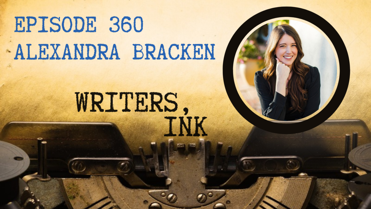 Writers, Ink Podcast: Episode 360 – What does your book smell like? #1 NYT Bestseller Alexandra Bracken explains why authors should incorporate all senses in their writing.